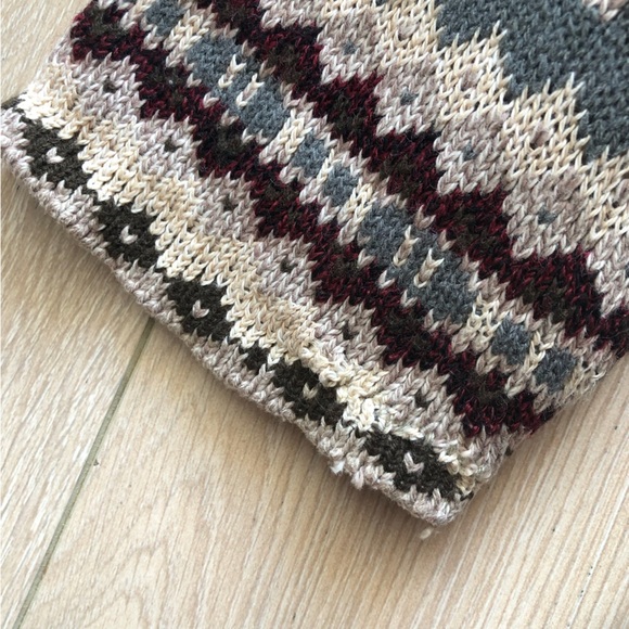 Vintage Grace Nordic Jacquard Clasp Button Cardigan Granny - Picture 10 of 11